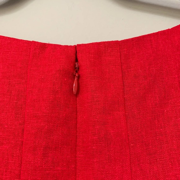 R&M Richards sleeveless midi dress linen blend fully lined back zip size 22W NWT - Picture 6 of 12